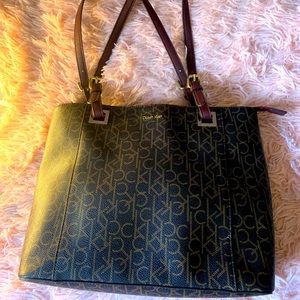 CK Monogram Bag - Brown